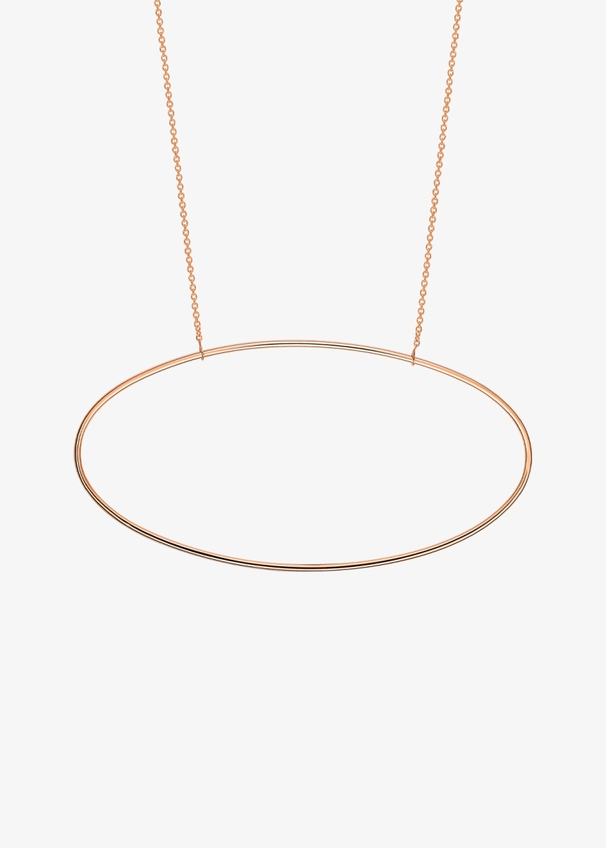jumbo ellipse necklace
