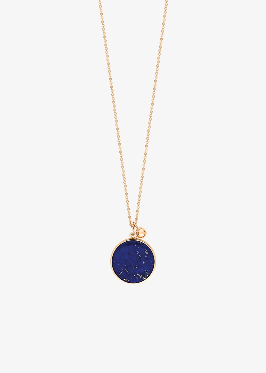 ever lapis disc on chain