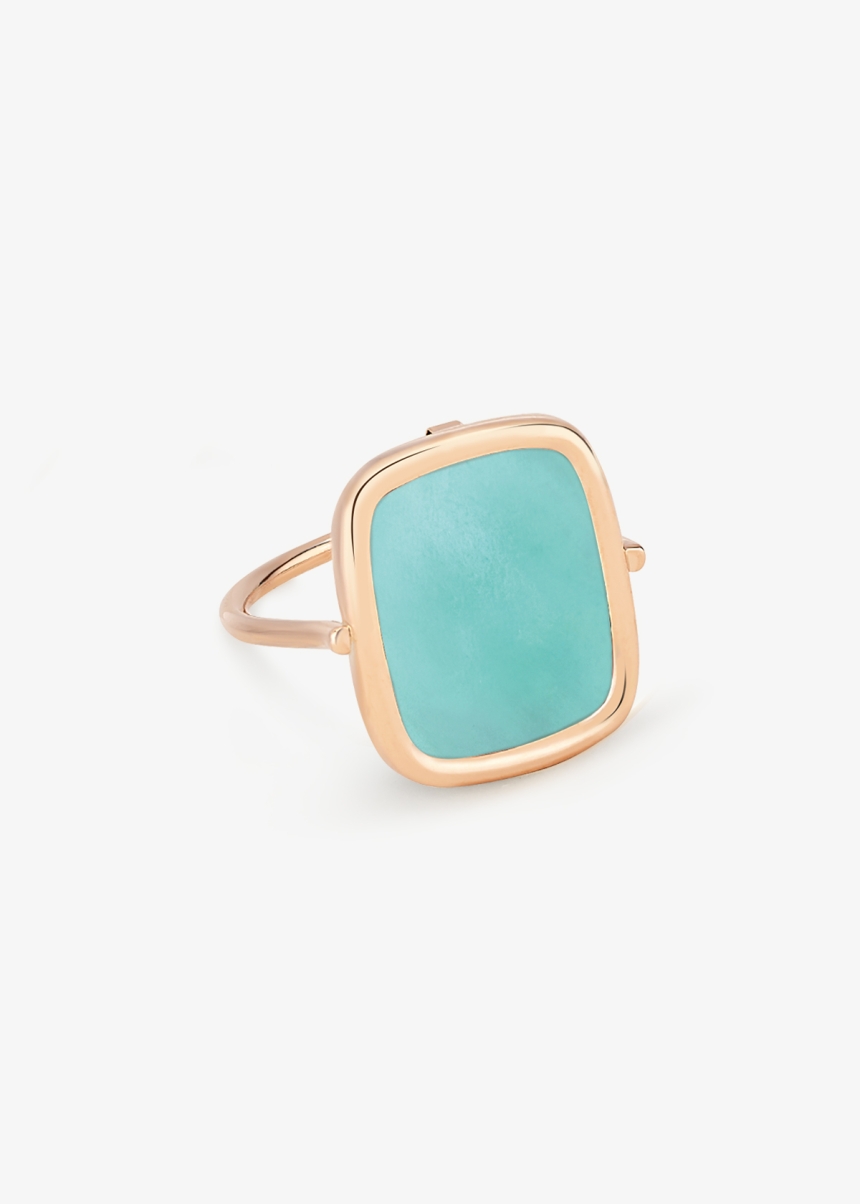 amazonite antique ring