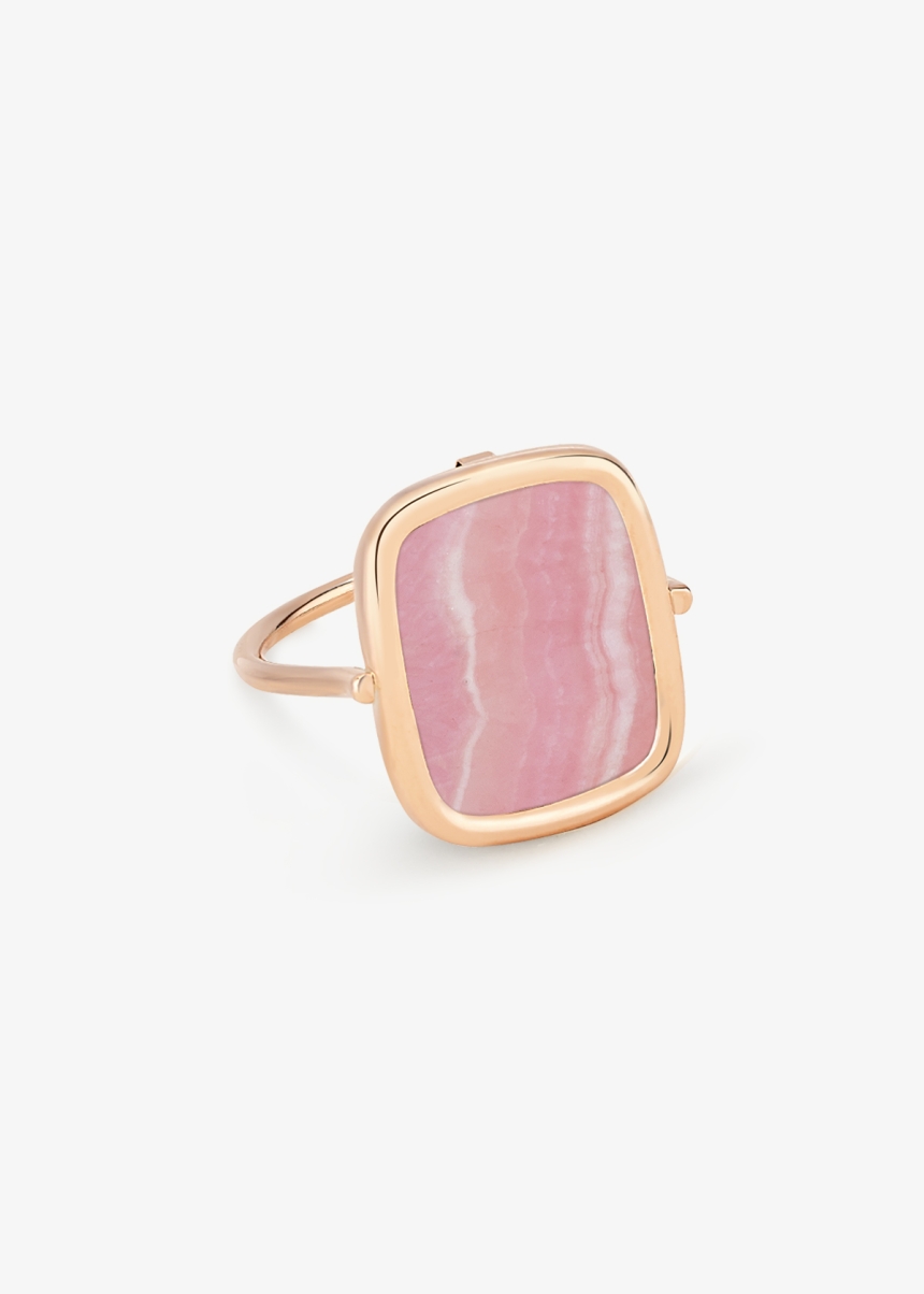 rhodochrosite antique ring