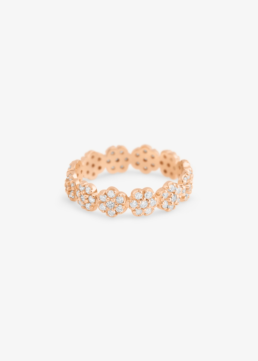 be mine lotus mini diamond band