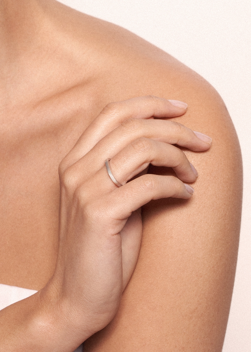 be mine gold TV white ring