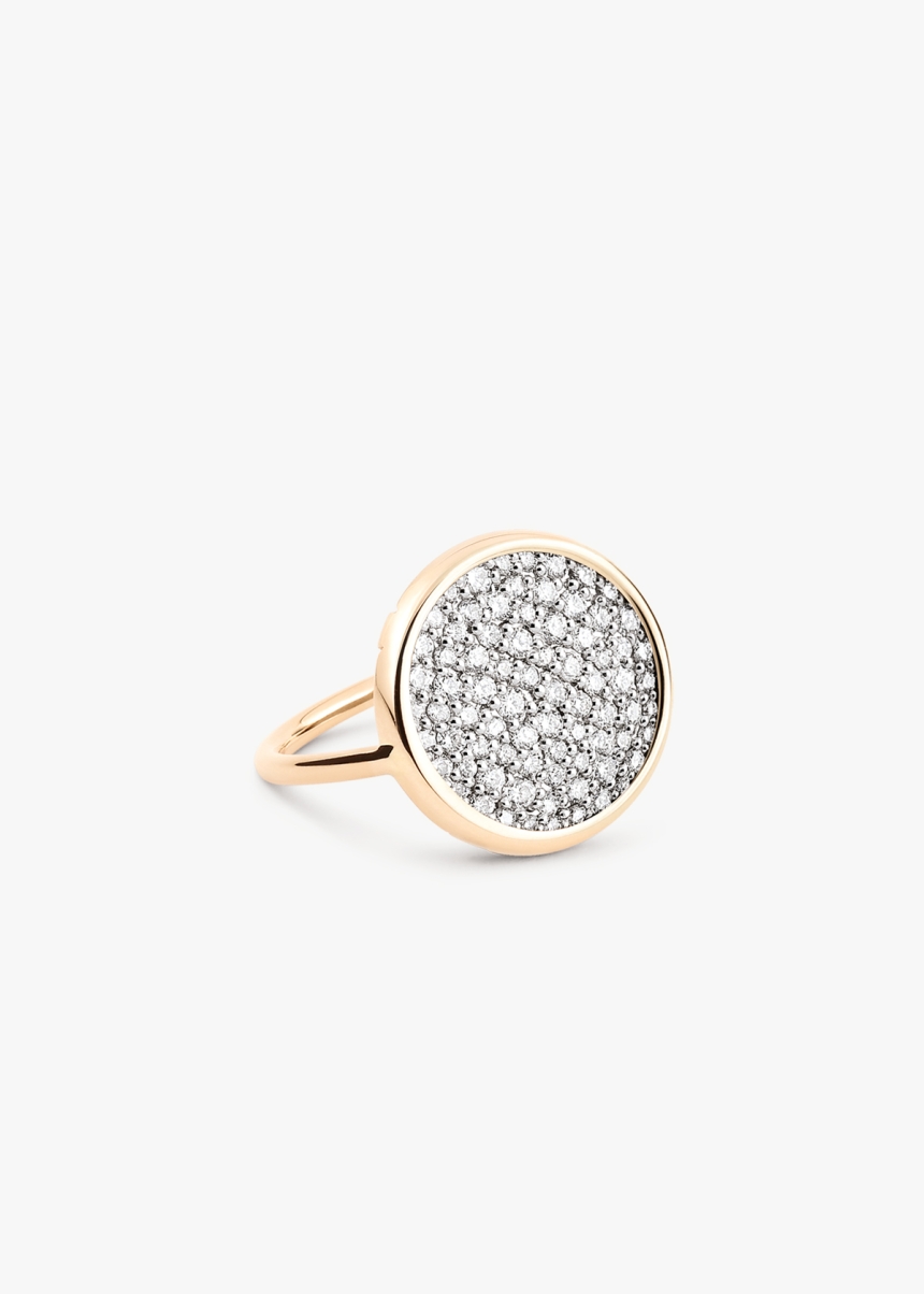 baby diamond disc ring