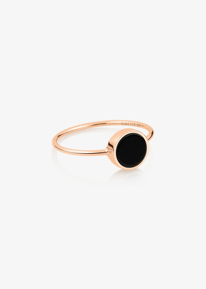 mini ever onyx disc ring