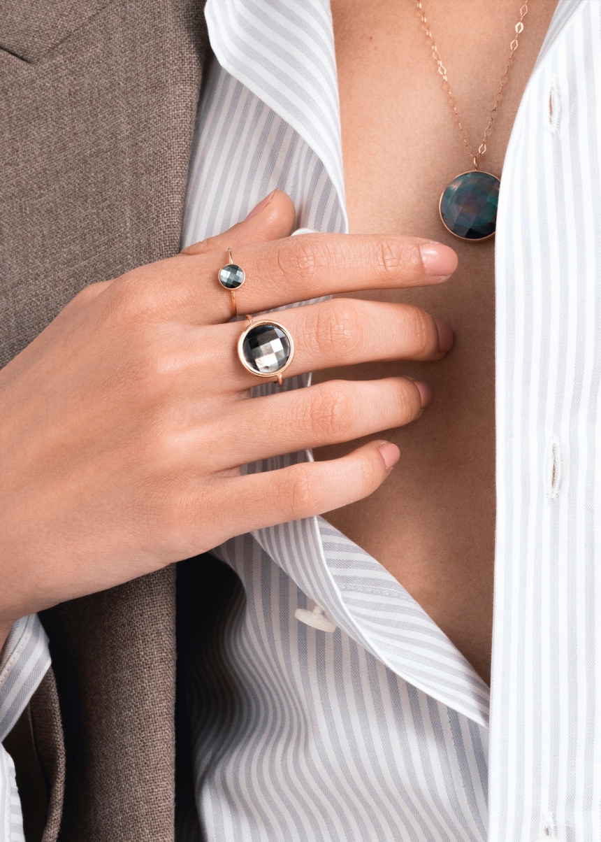 mini pixie ever black mop disc ring