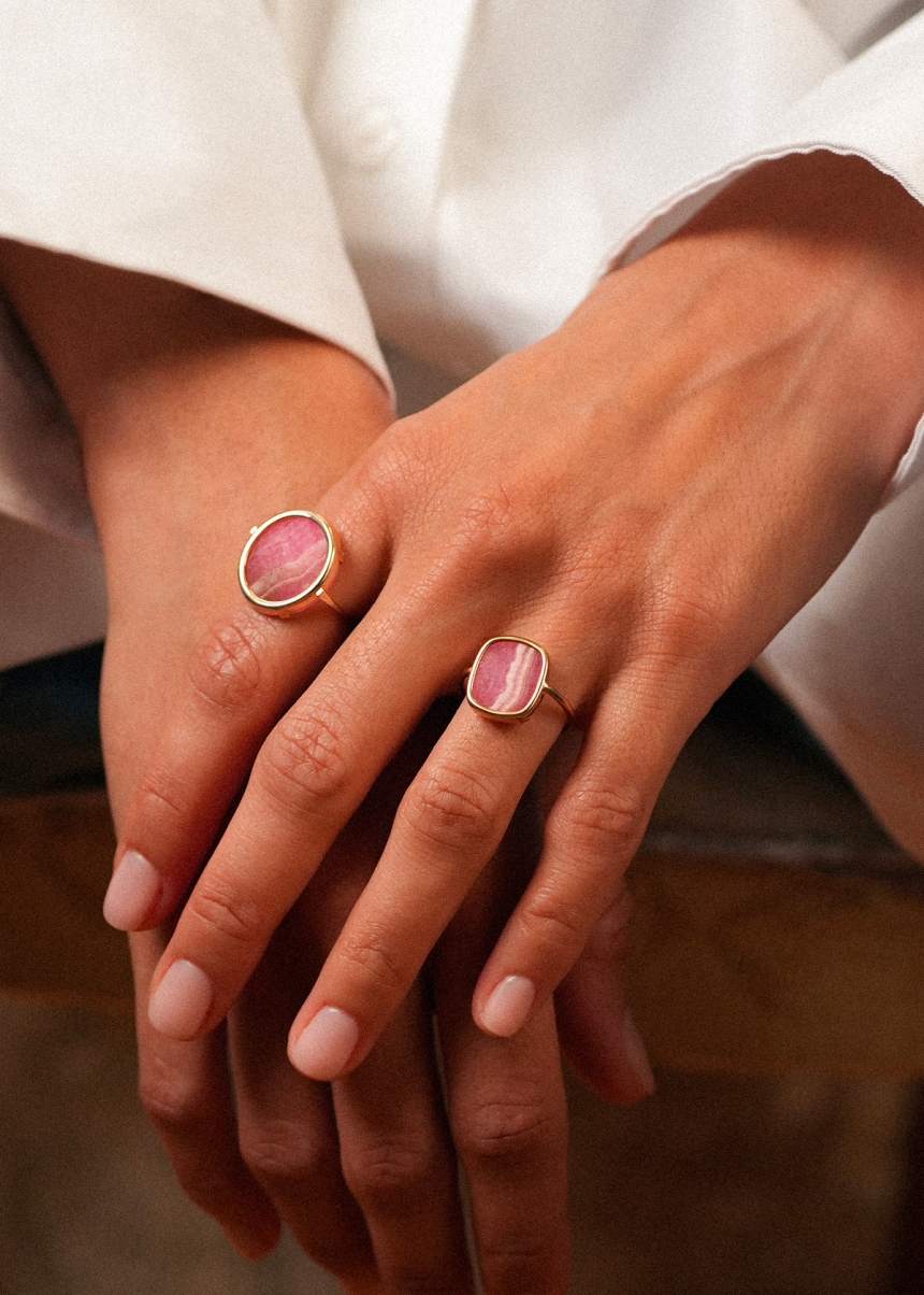 french kiss disc ring