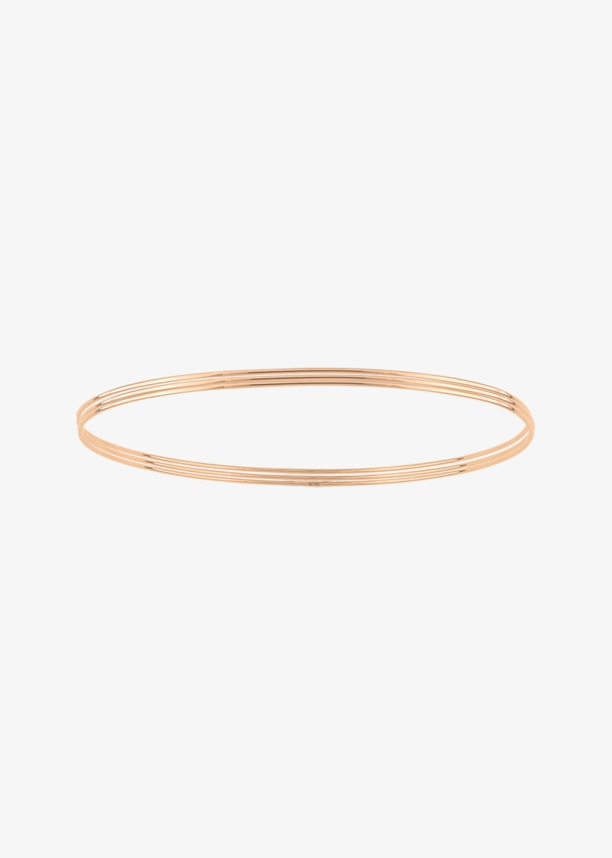small circle bangle - set of 3
