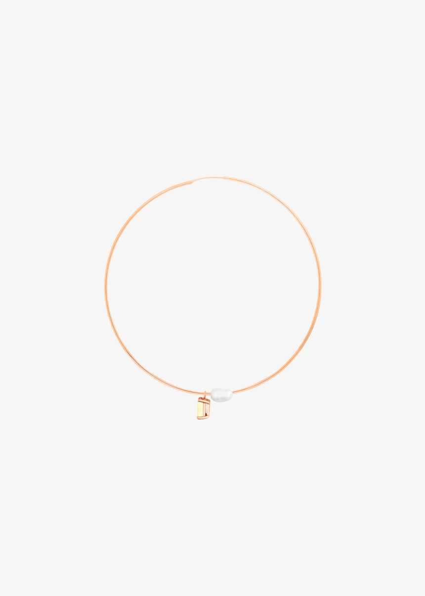 solo jumbo cocktail lemon quartz hoop