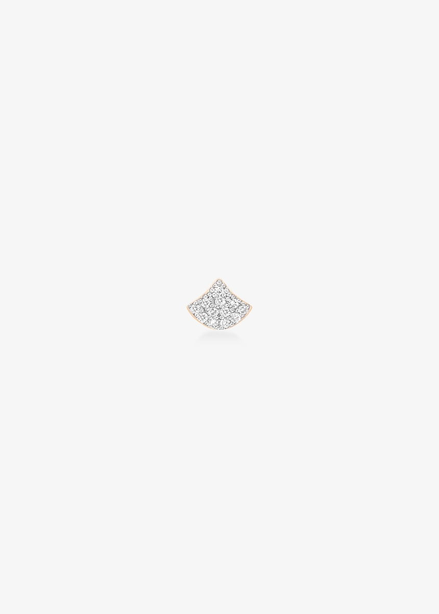tiny diamond koi solo stud