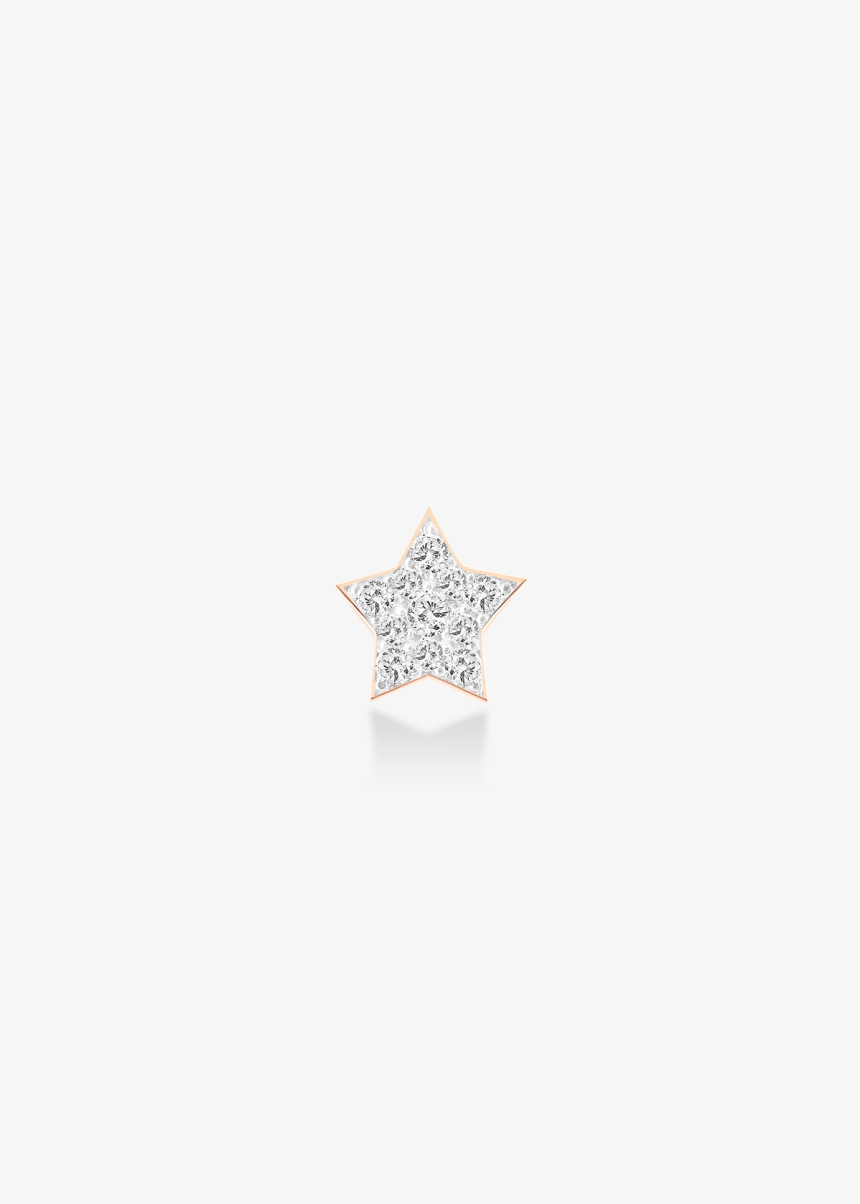 solo diamond milky way star stud