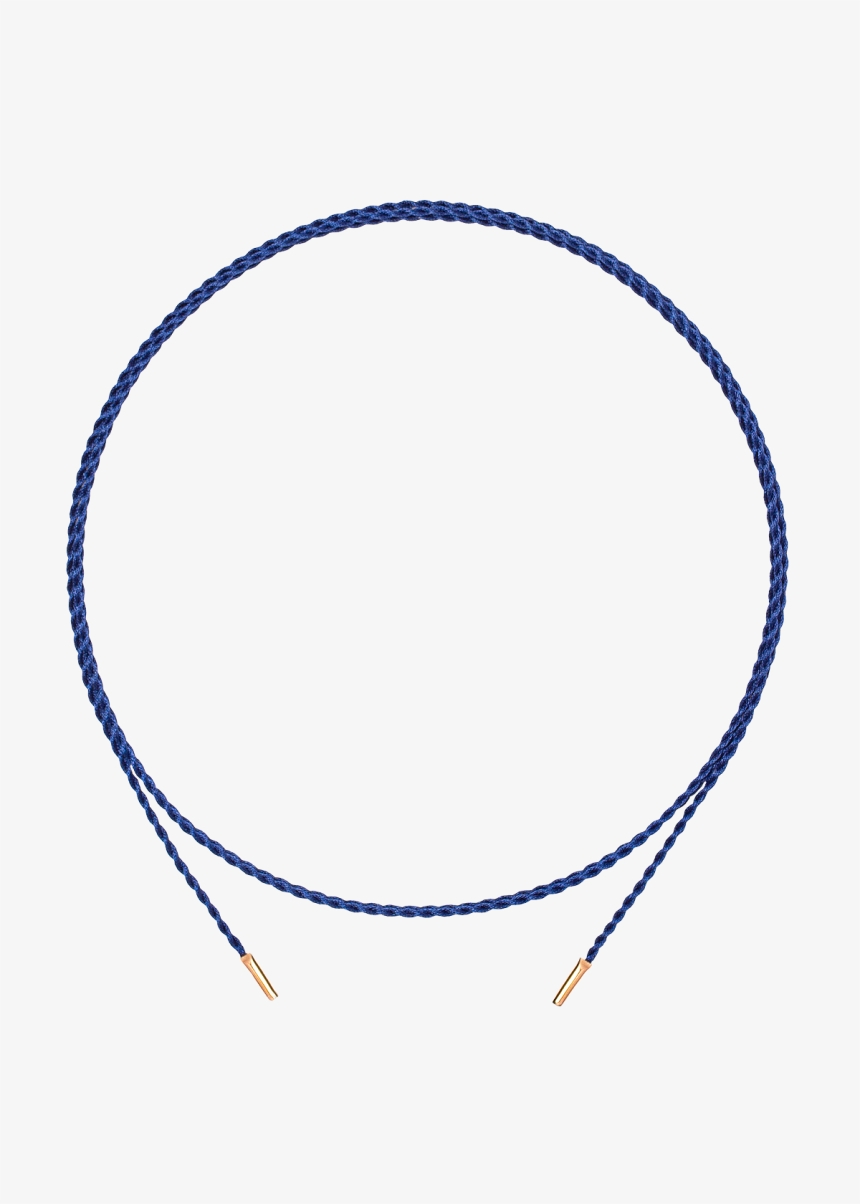 blue silk cord