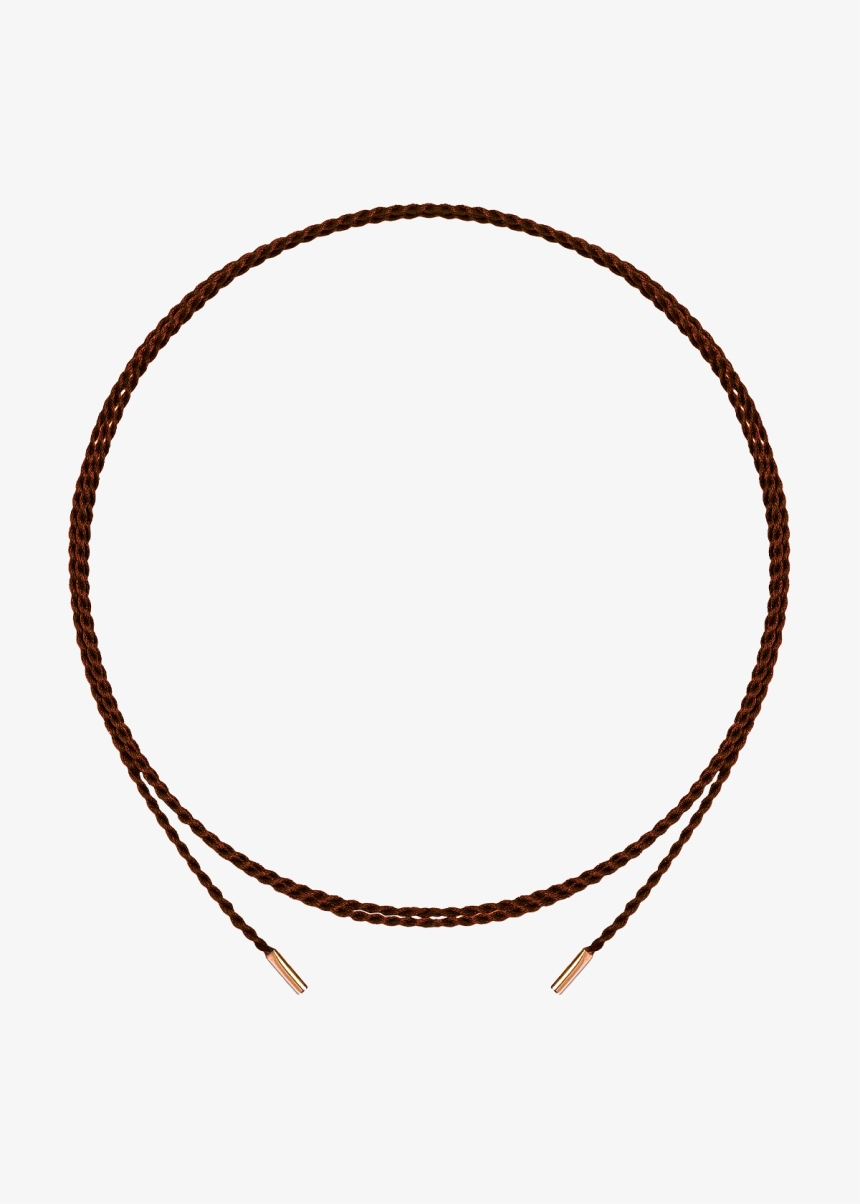 brown silk cord