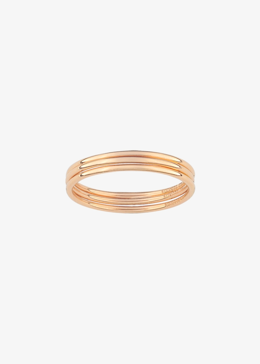 circle ring - set of 3